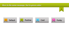 jQuery顶部弹出提示